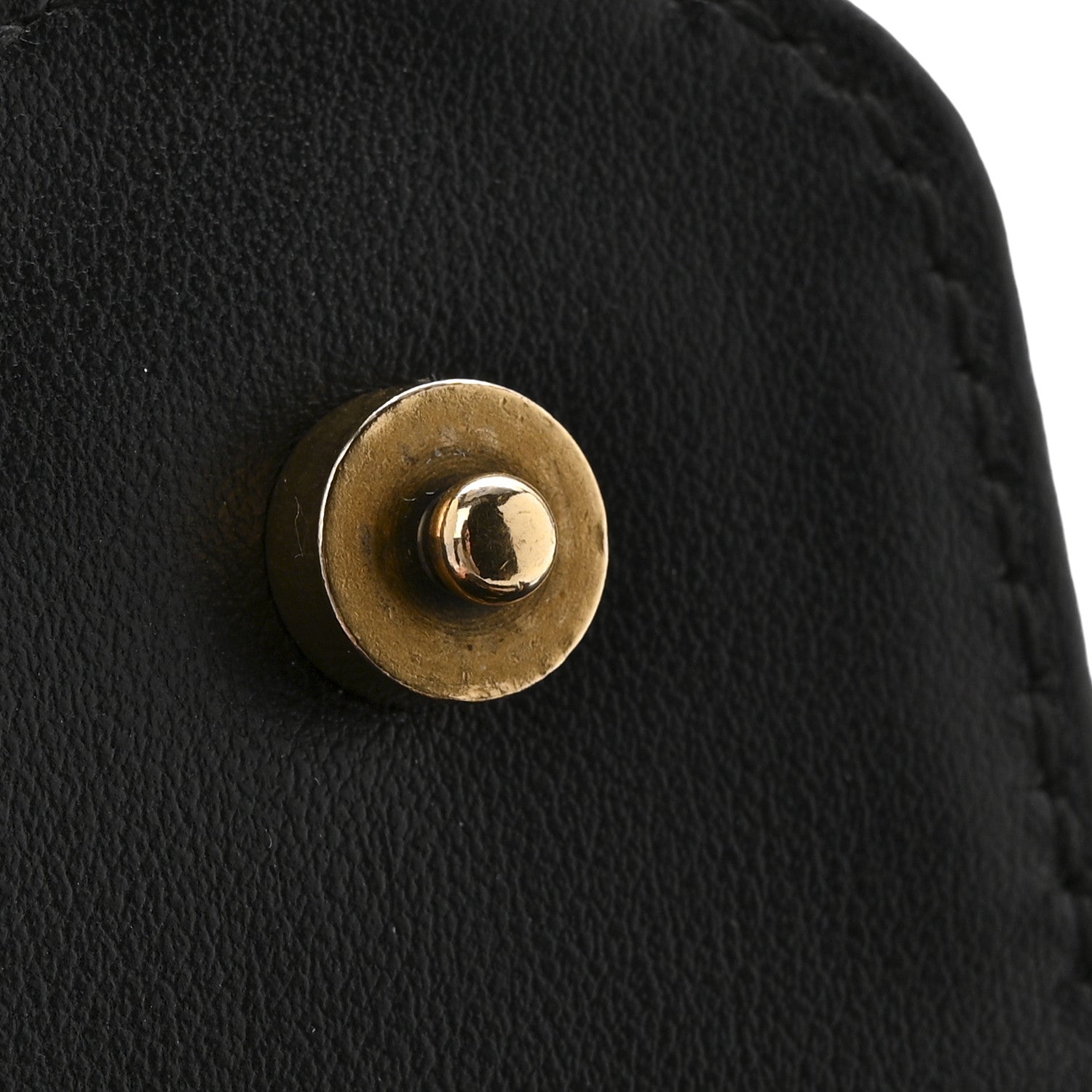 Gucci Calfskin Matelasse Super Mini GG Marmont Shoulder Bag Black 12 of 12