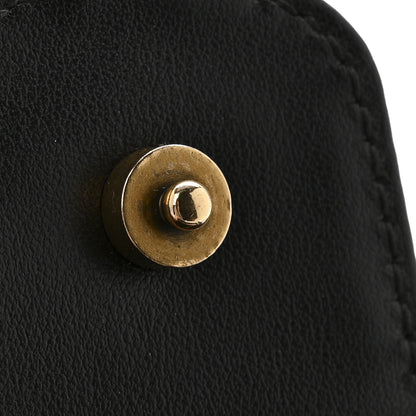 Gucci Calfskin Matelasse Super Mini GG Marmont Shoulder Bag Black 12 of 12