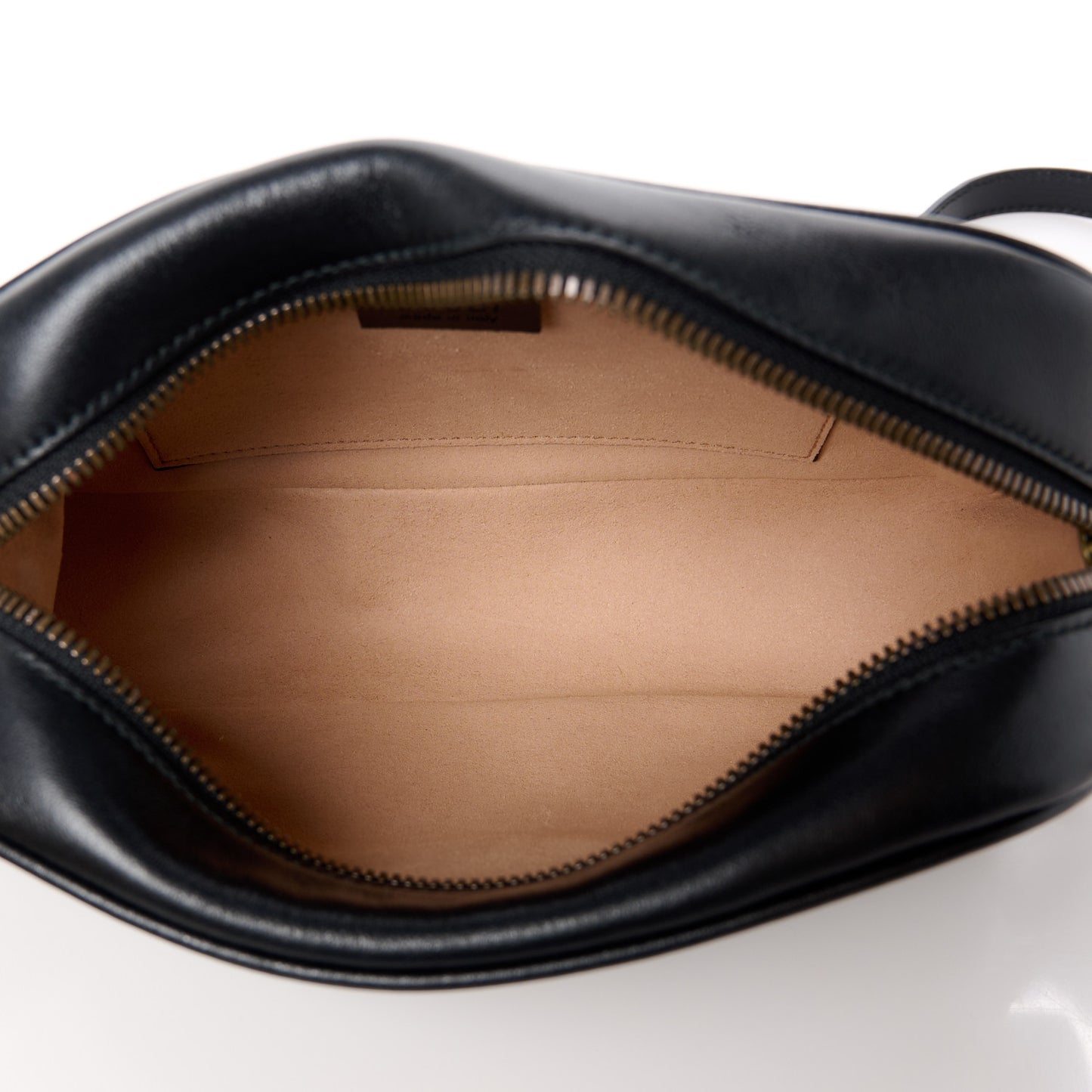 Calfskin Matelasse Small GG Marmont Chain Shoulder Bag Black