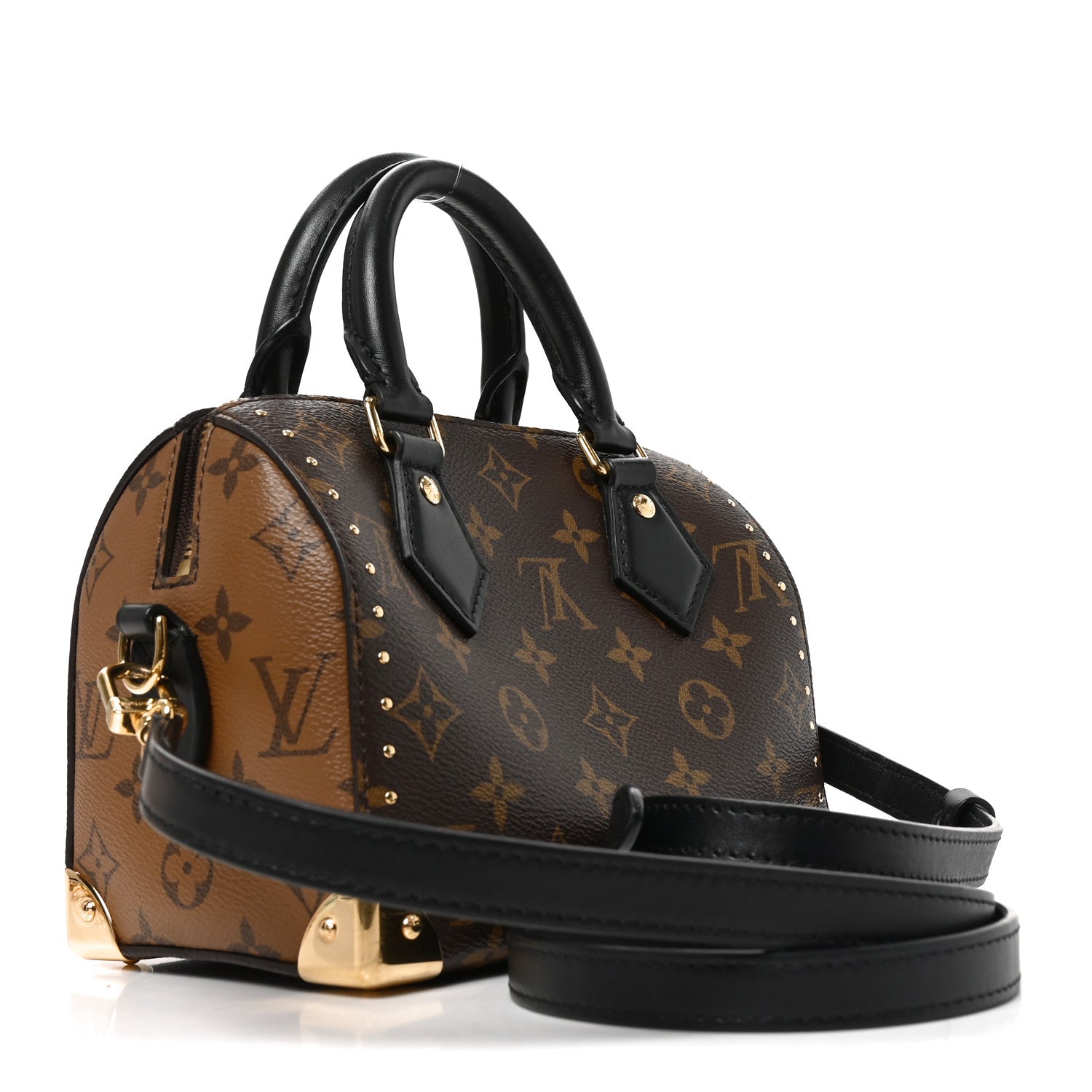Louis Vuitton Reverse Monogram Speedy Trunk 20 3 of 9
