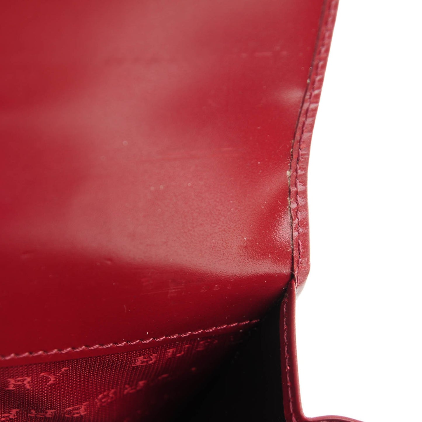 Haymarket Check Continental Wallet Red
