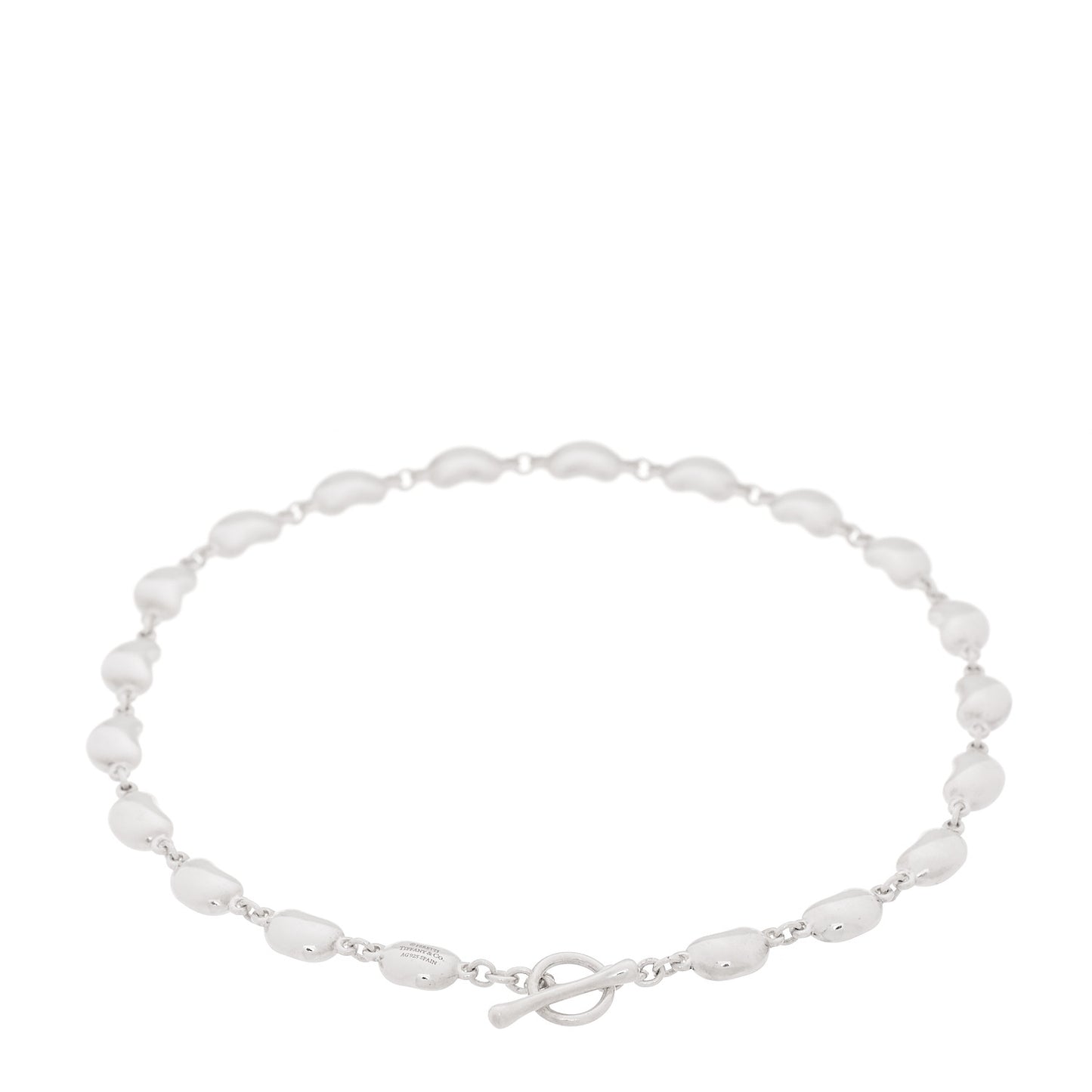 Sterling Silver 4mm Elsa Peretti Bean Bracelet