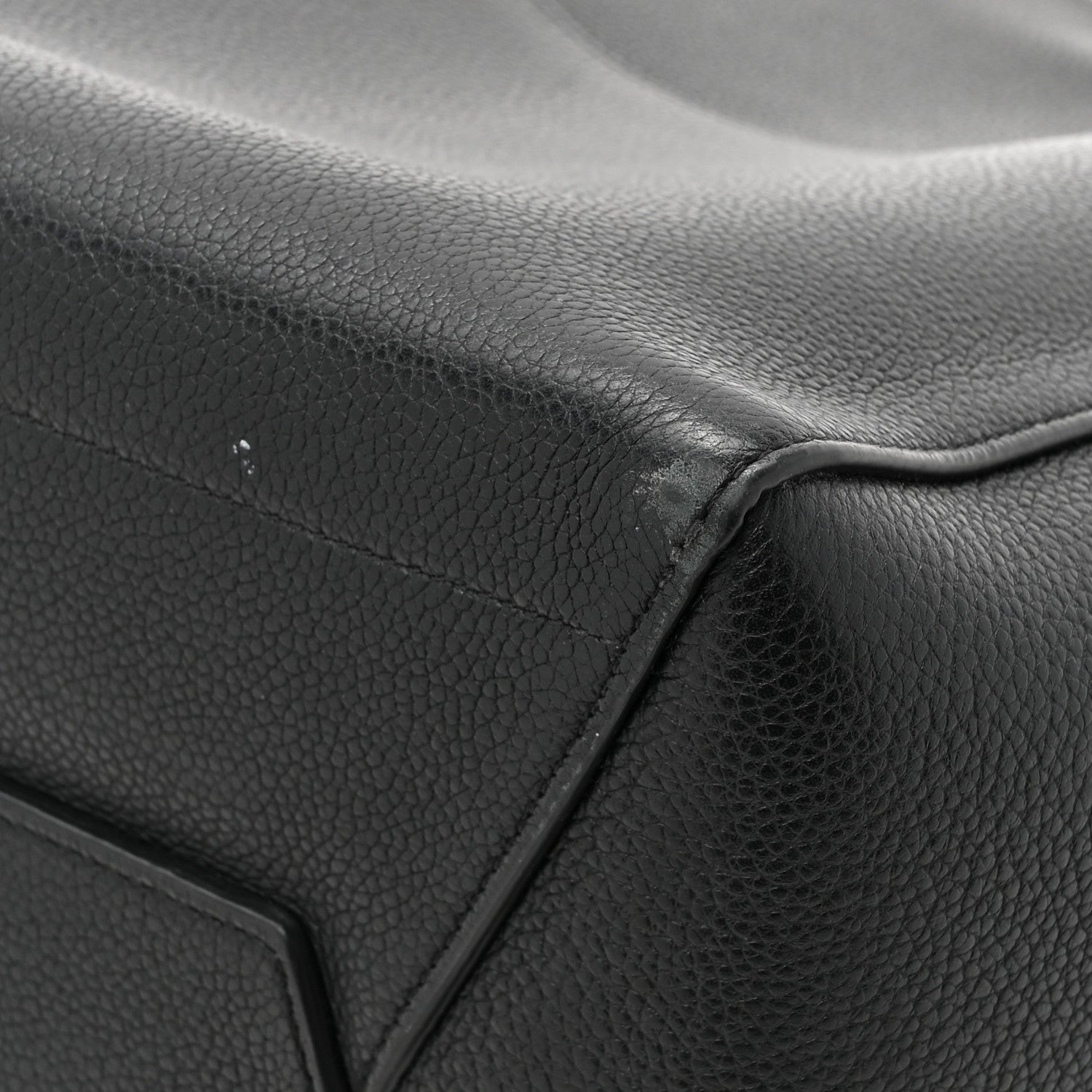 Celine Soft Grained Calfskin Sangle Bucket Bag Black 14 of 14