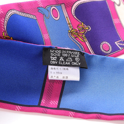 Hermes Silk Camails Twilly 3 of 5