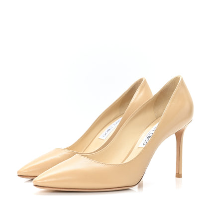 Jimmy Choo Kid Romy 85 Pumps 40.5 Beige 3 of 7