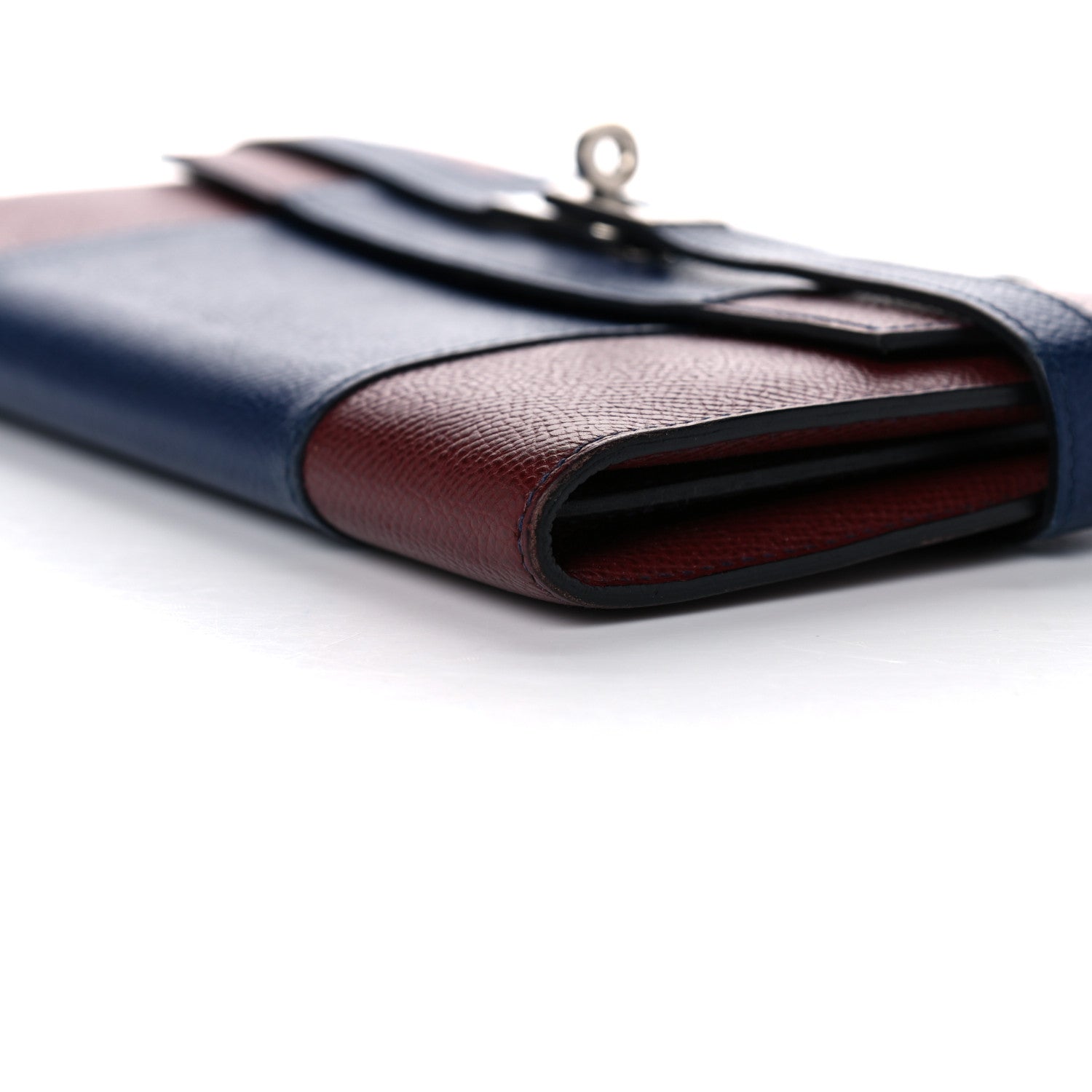 Hermes Epsom Flag Kelly Longue Wallet Bleu Saphir 10 of 18