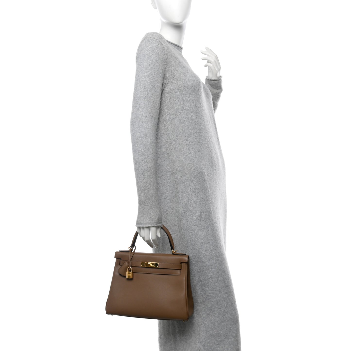 Evercolor Kelly Retourne 28 Beige De Weimar