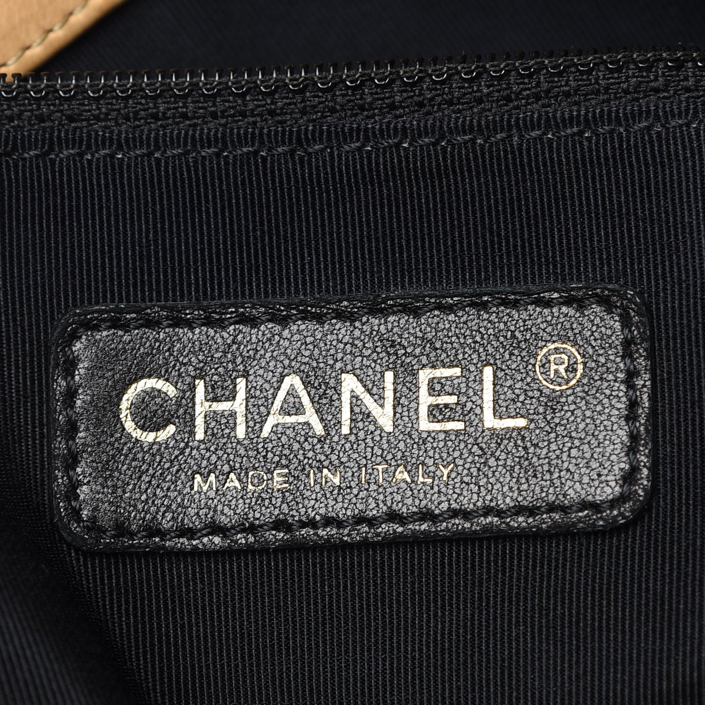 Calfskin Quilted Large Chain Me Hobo Beige