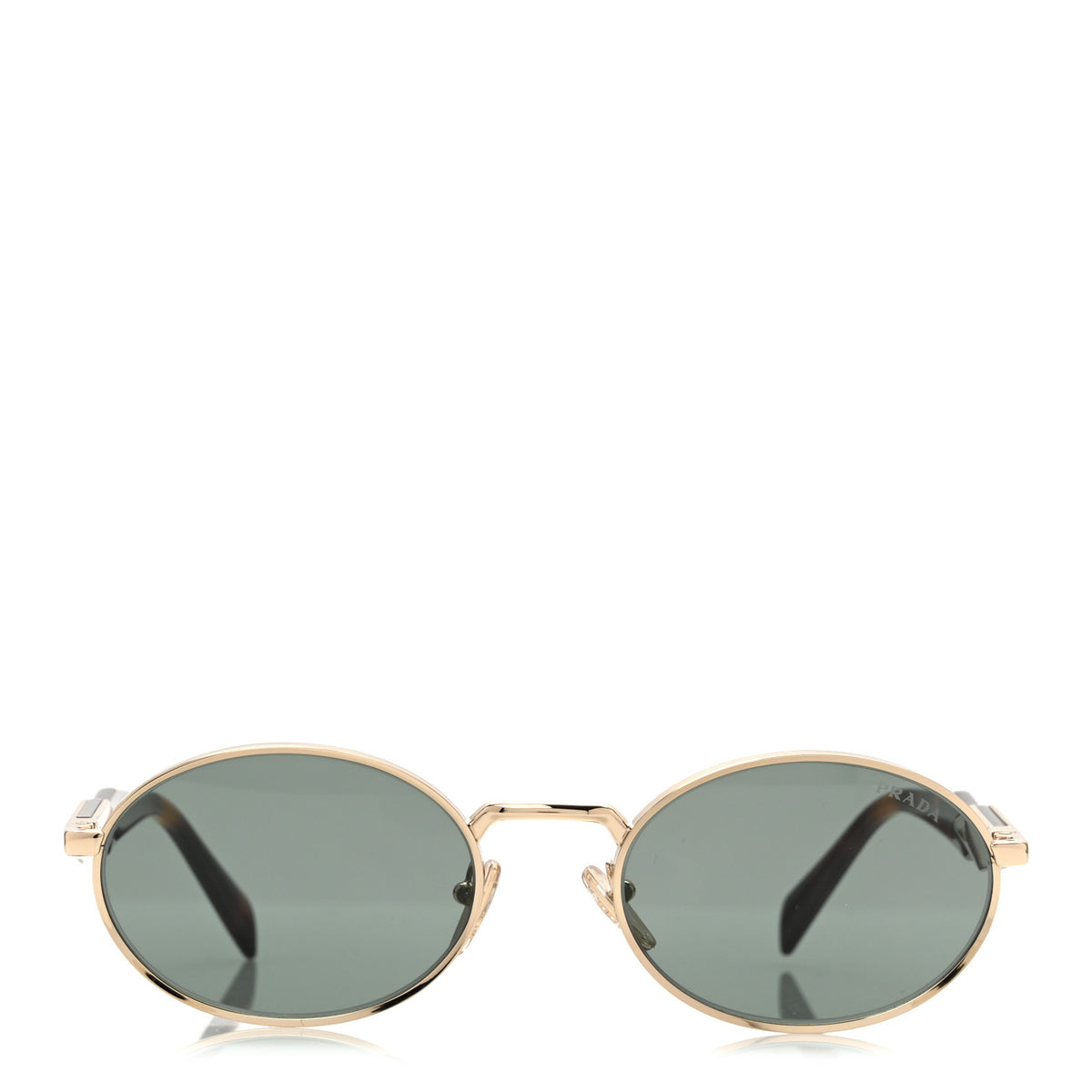 Prada Metal Sunglasses SPR65Z Gold 2 of 7