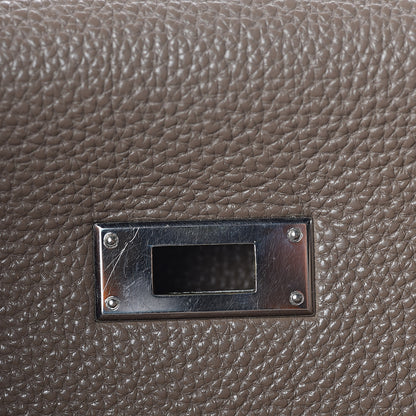 Hermes Togo Kelly Retourne 35 Etoupe 13 of 36