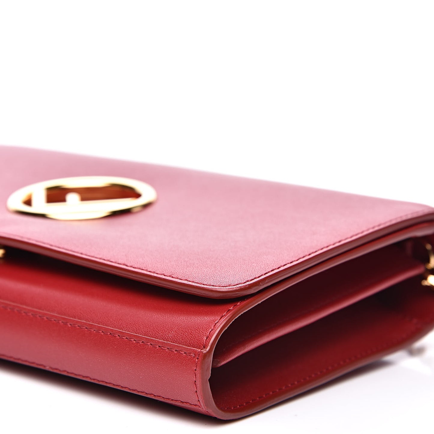 Vitello Liberty Lucido F is Fendi Wallet on Chain Fragola
