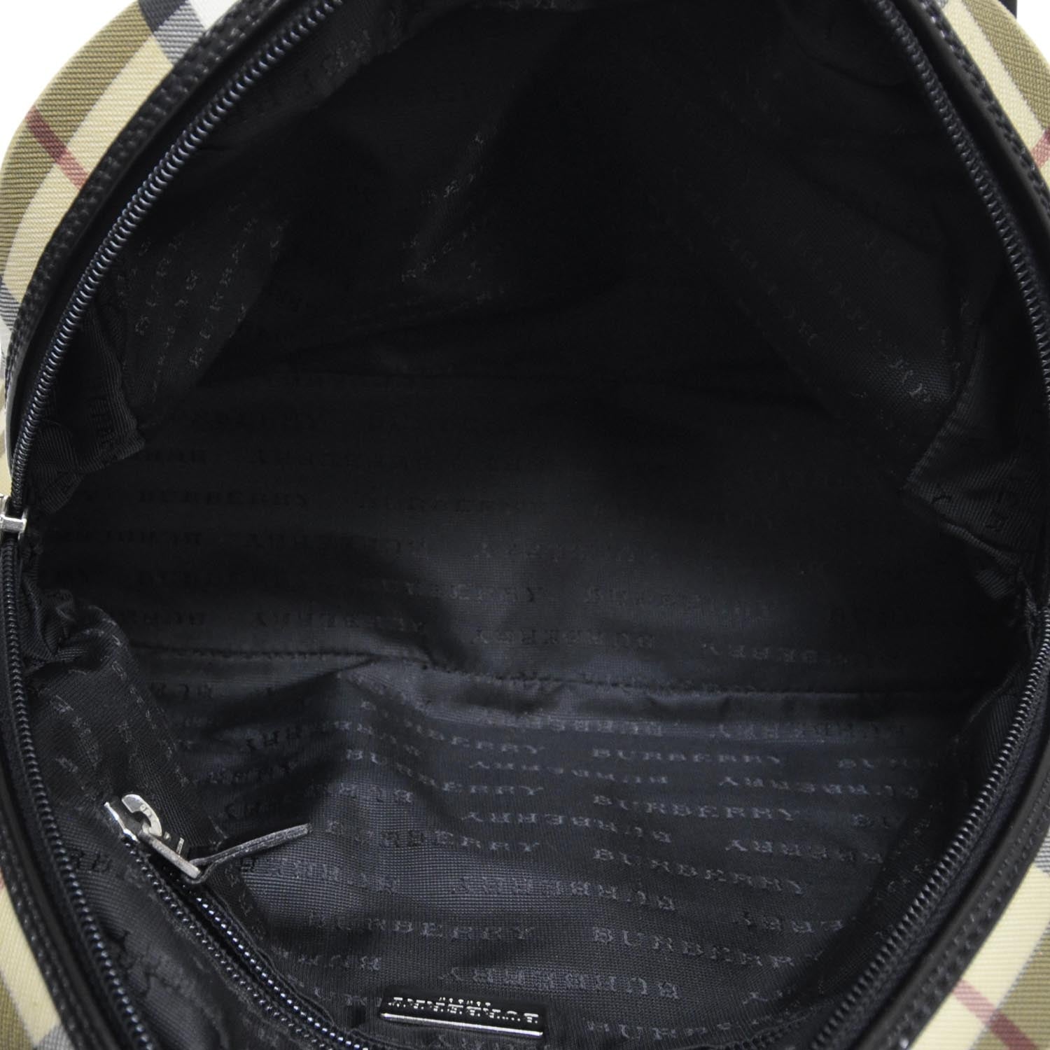 Burberry Prorsum House Check Handbag Black 7 of 8