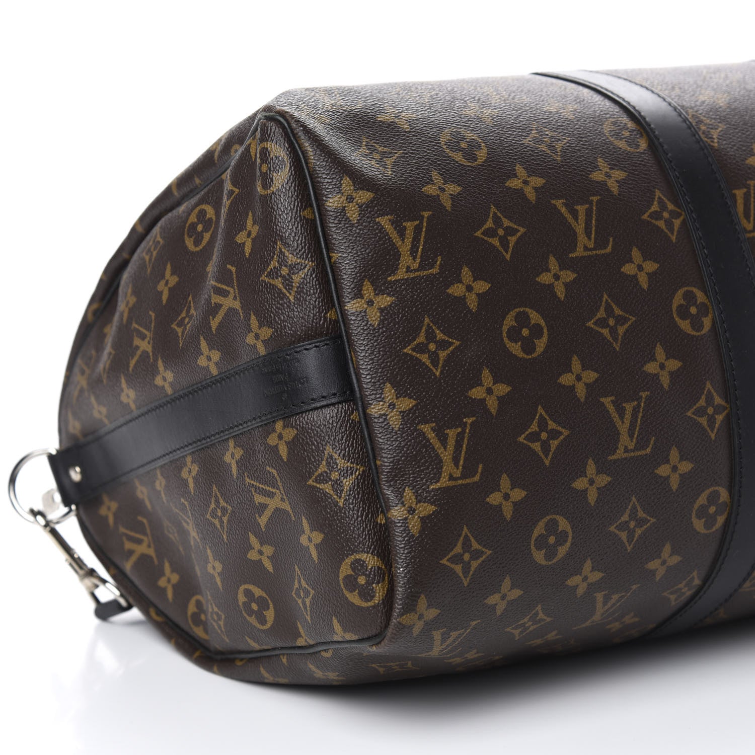 Louis Vuitton Monogram Macassar Keepall Bandouliere 45 5 of 10