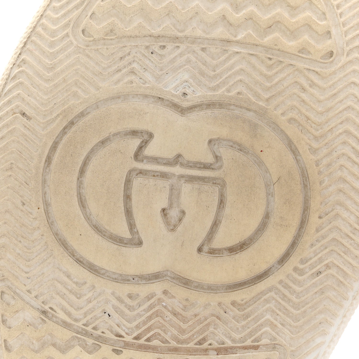Gucci Calfskin GG Tennis Embossed Perforated Womens Platform 55mm