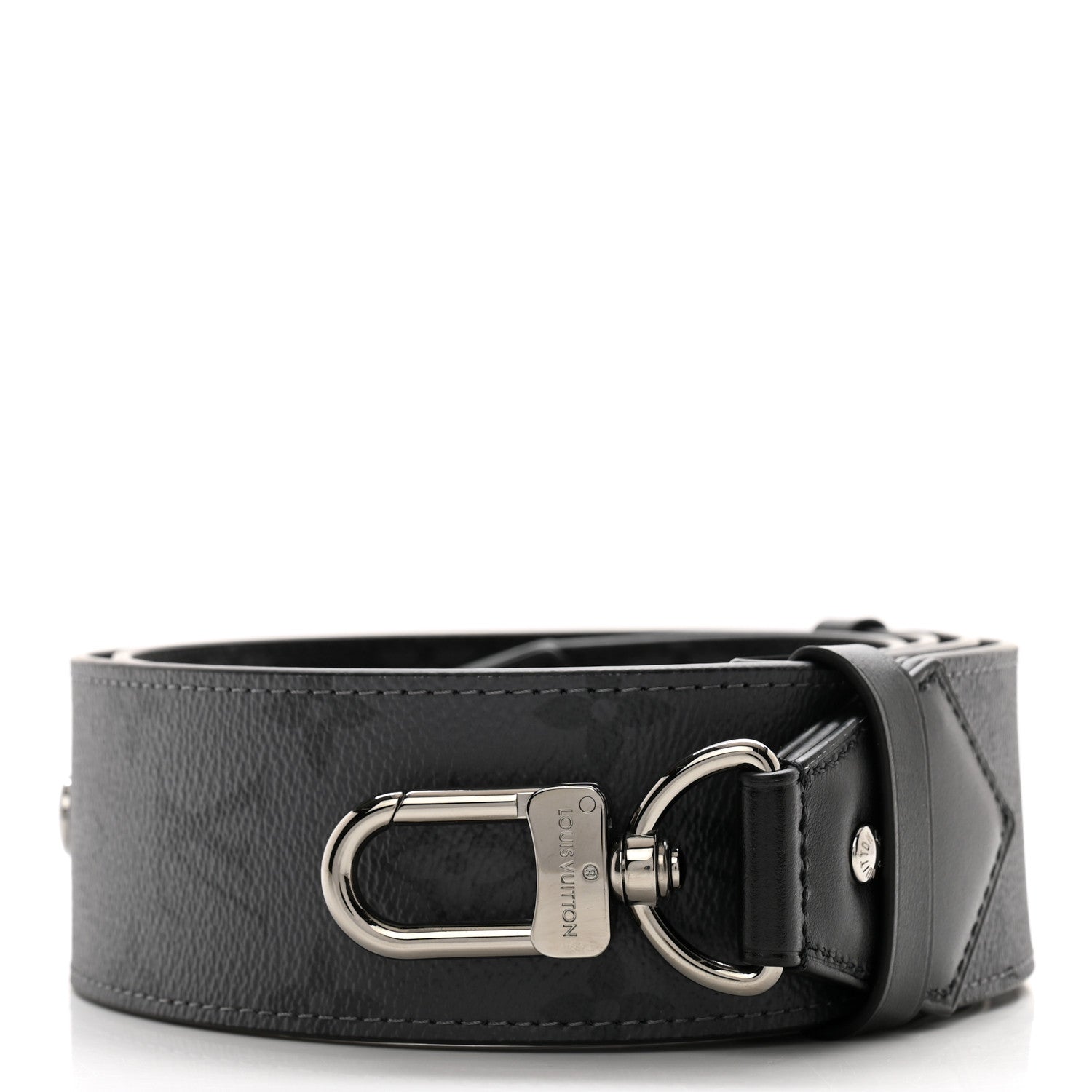 Louis Vuitton Monogram Eclipse Reversible Bandouliere Shoulder Strap 3 of 7