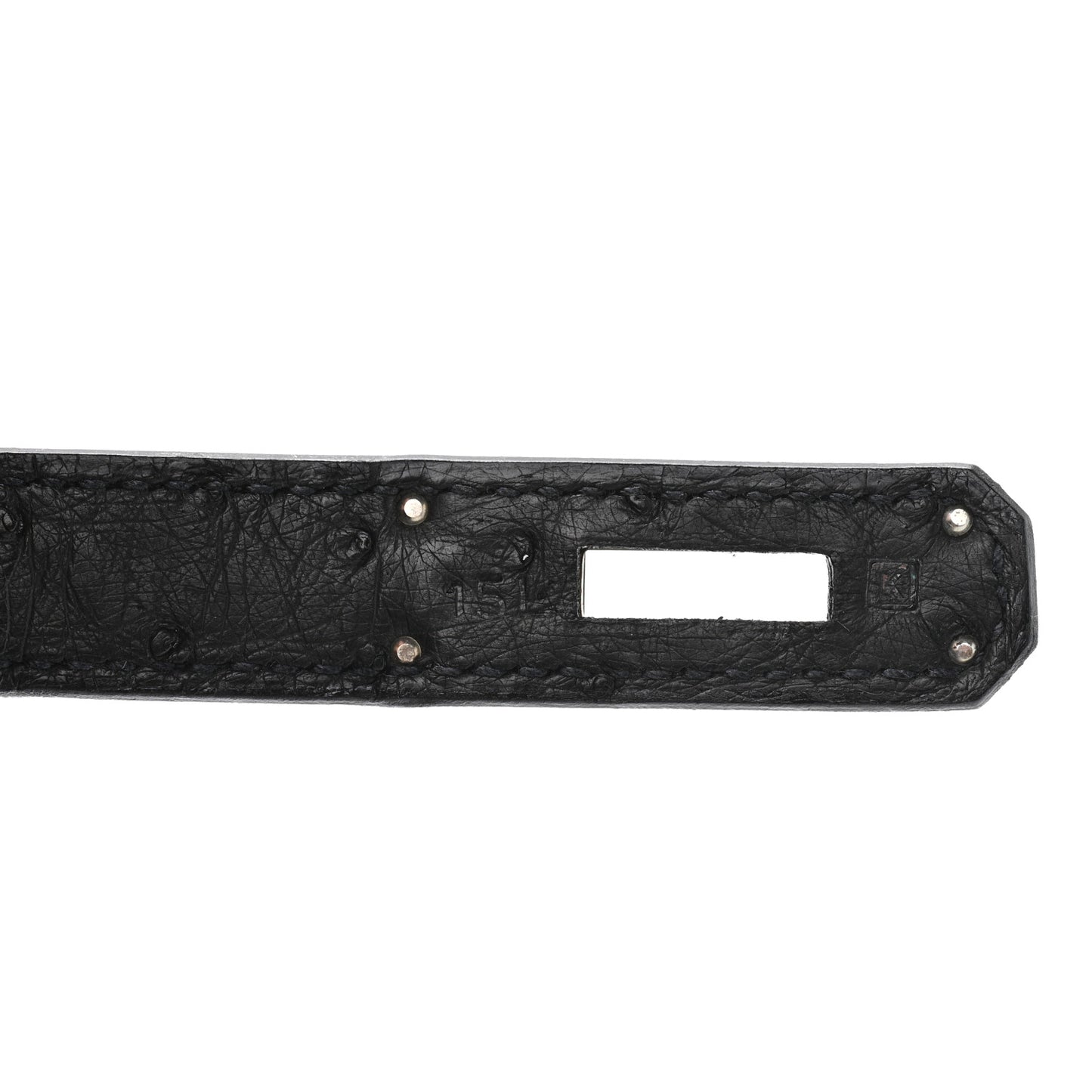 Ostrich Birkin 30 Black