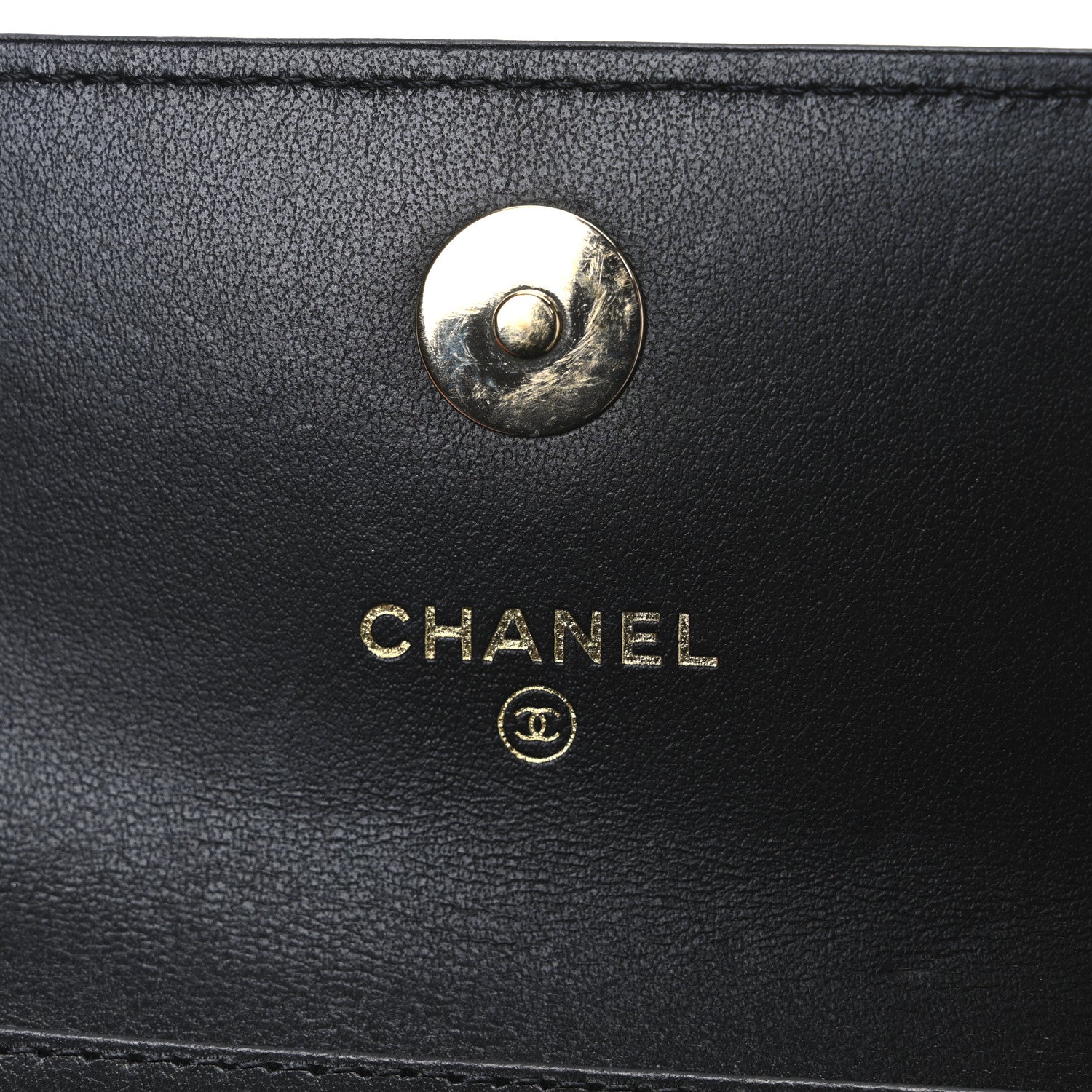 Chanel Caviar Quilted Mini Ribbon Wallet On Chain WOC Black 6 of 11