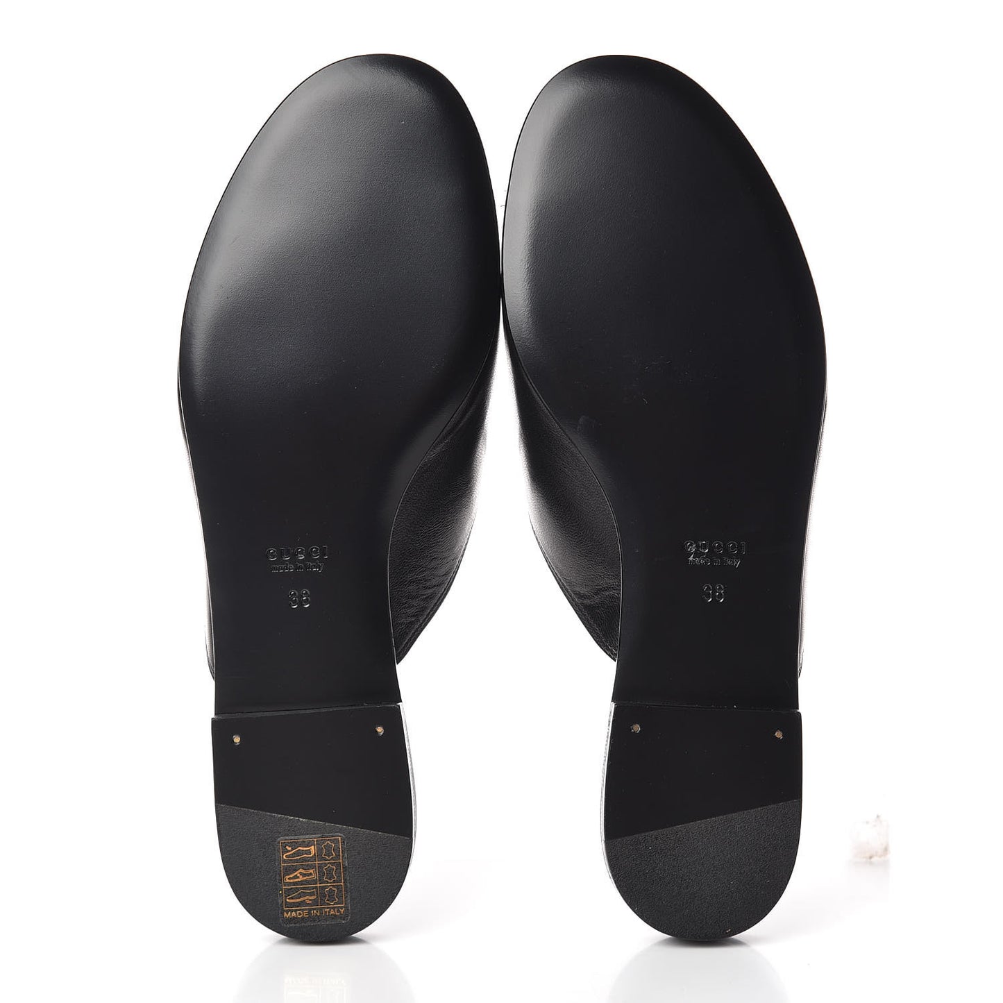 Malaga Kid Horsebit Slide Sandals 38 Black