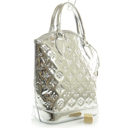 Louis Vuitton Monogram Miroir Lockit Silver 3 of 8