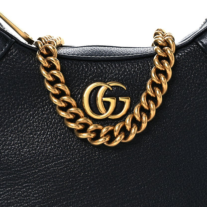 Gucci Goatskin Small Aphrodite Shoulder Bag Black 8 of 11