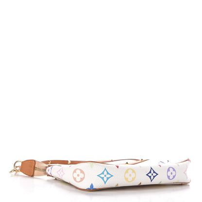 Louis Vuitton Monogram Multicolor Pochette Accessories White 4 of 8