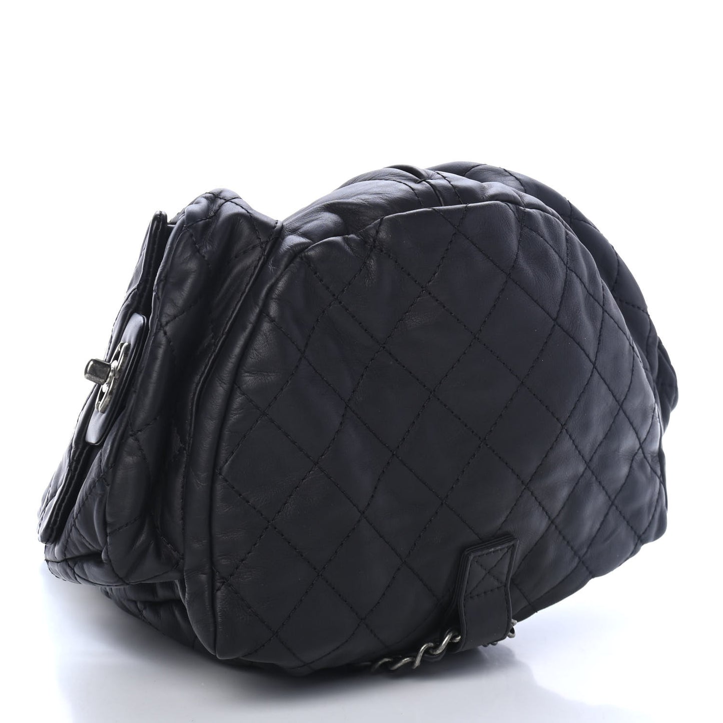 Calfskin Large Backpack Is Back Black