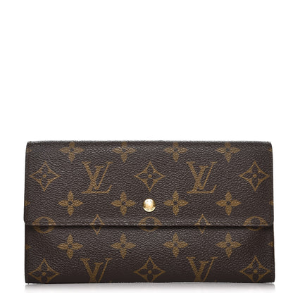 Louis Vuitton Monogram Porte Tresor International Wallet 1 of 8