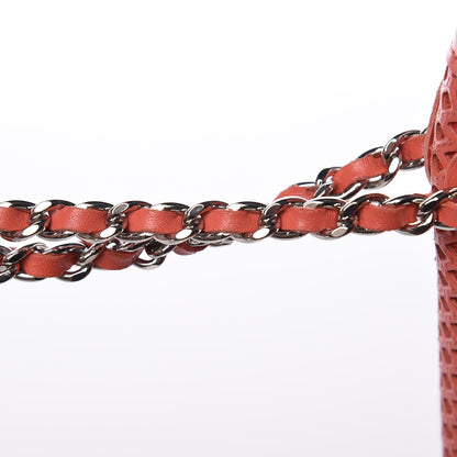 Chanel Perforated Calfskin Small Up In The Air Flap Red 21 of 21