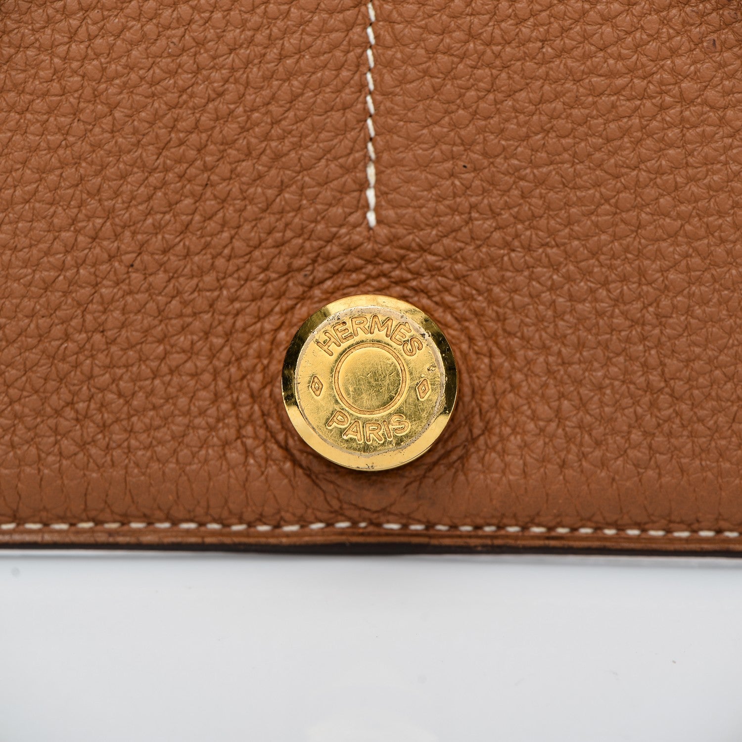Hermes Togo Dogon Duo Wallet Gold 13 of 16