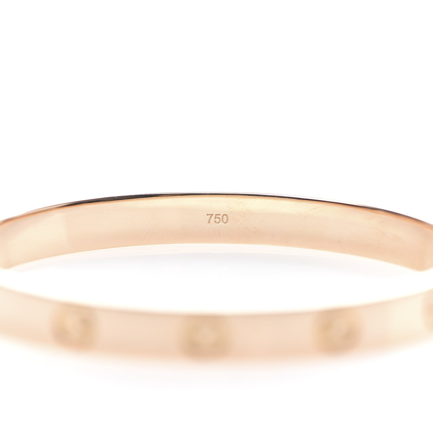 Cartier 18K Pink Gold LOVE Bracelet 16 4 of 7