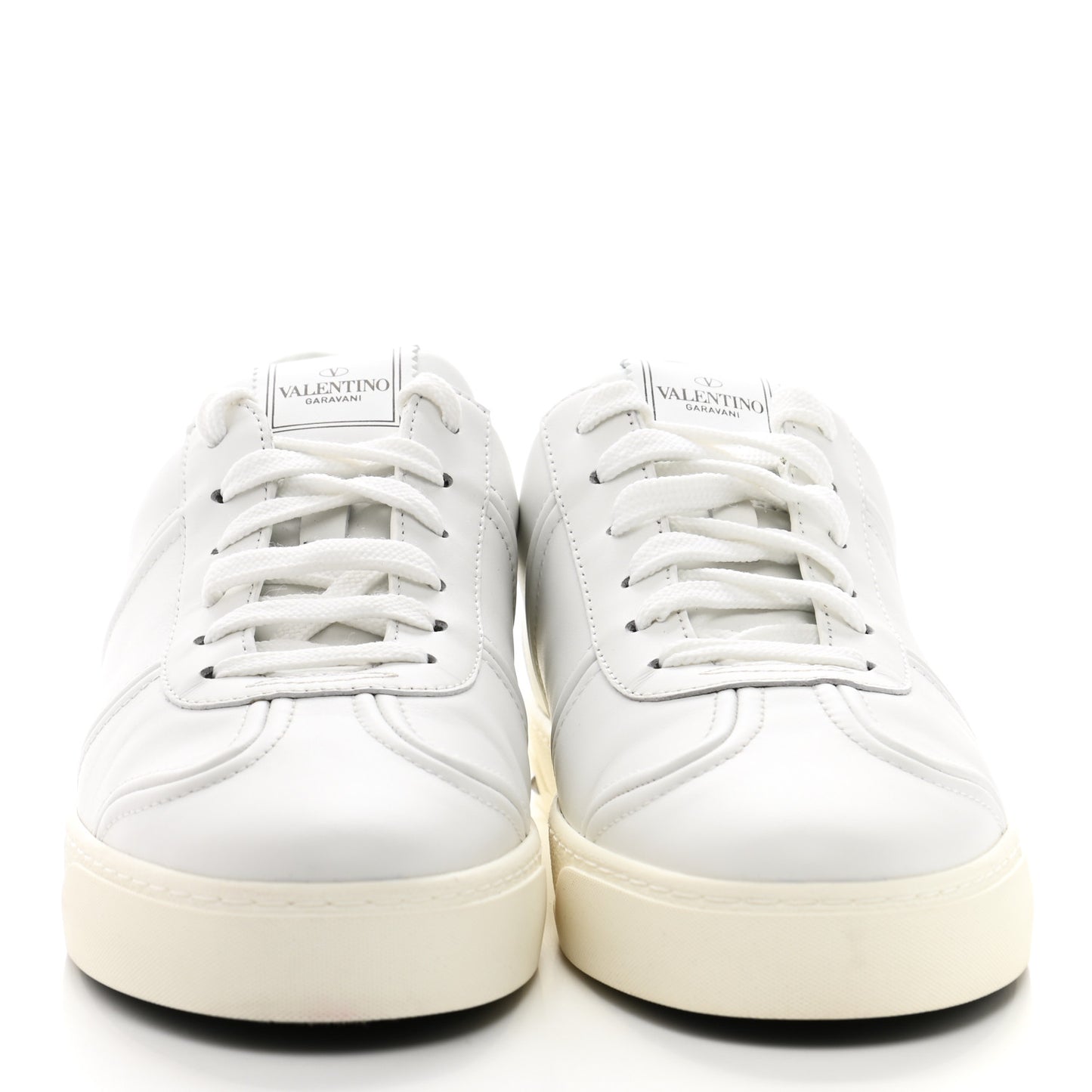 Calfskin Womens Flycrew Sneakers 41 White