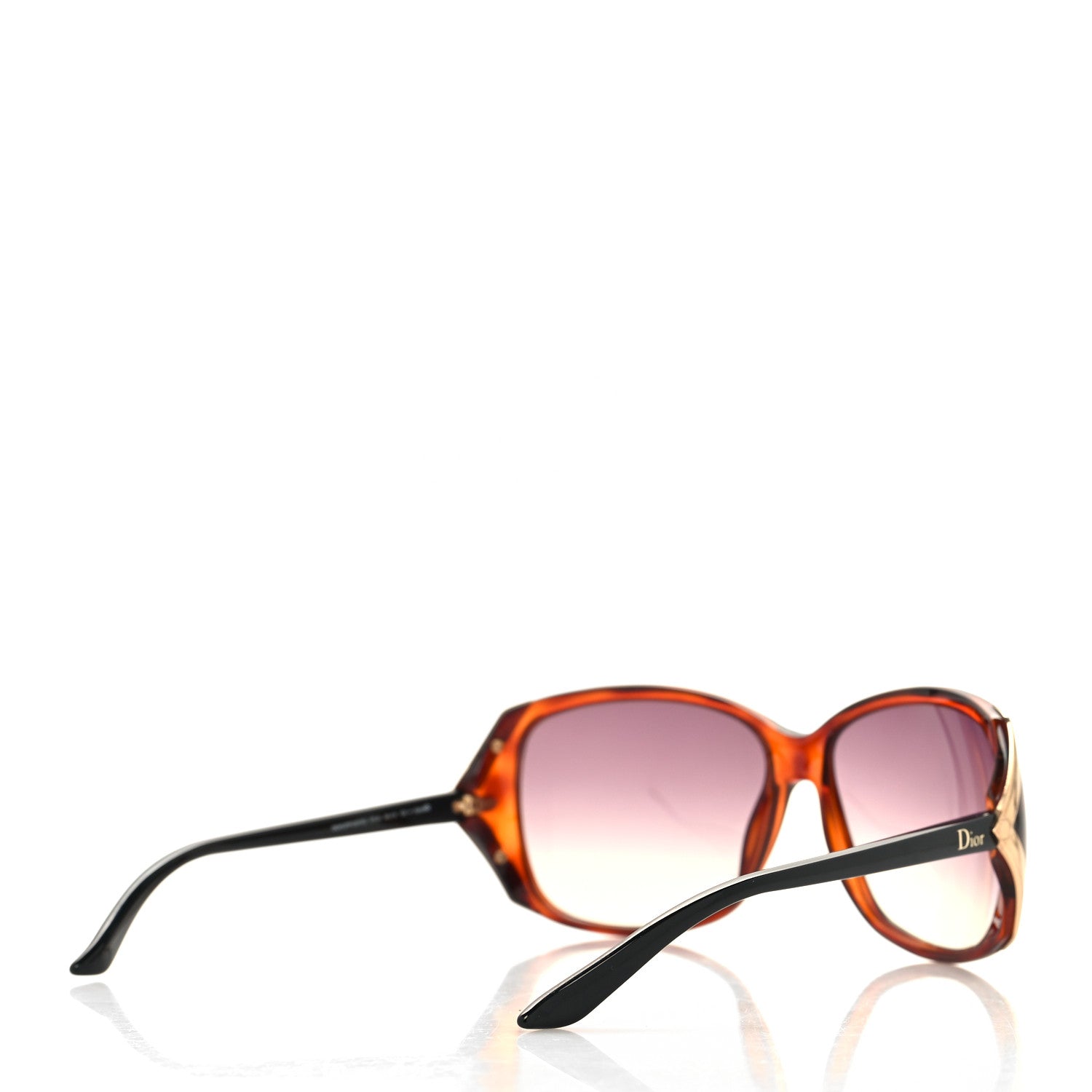 Christian Dior Acetate Dioropposite2 Sunglasses Tortoise 4 of 7