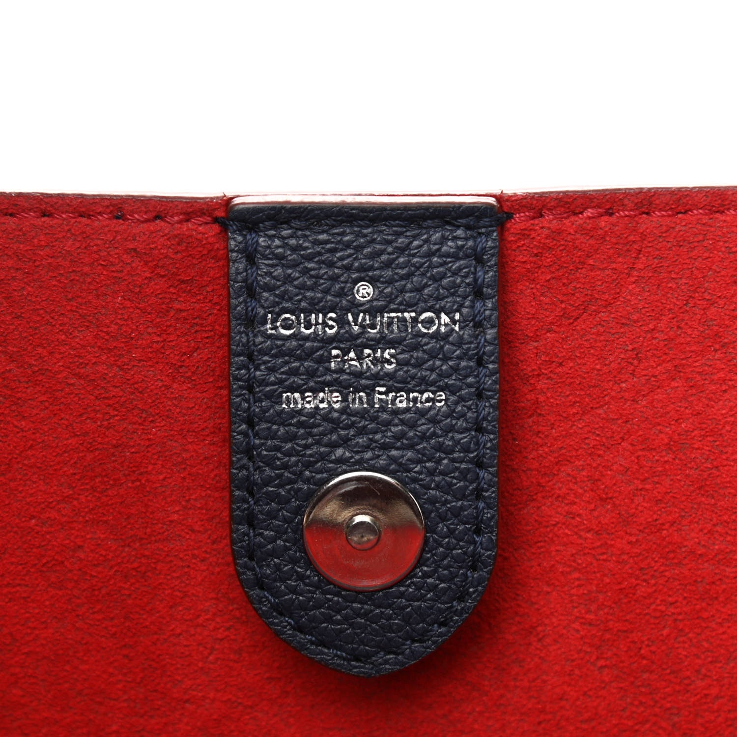 Louis Vuitton Calfskin Lockmeto Marine Rouge 6 of 11