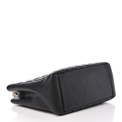 Chanel Caviar Quilted Grand Shopping Tote GST Black 4 of 9