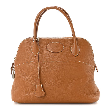 Hermes Taurillon Clemence Bolide 31 Gold 1 of 13