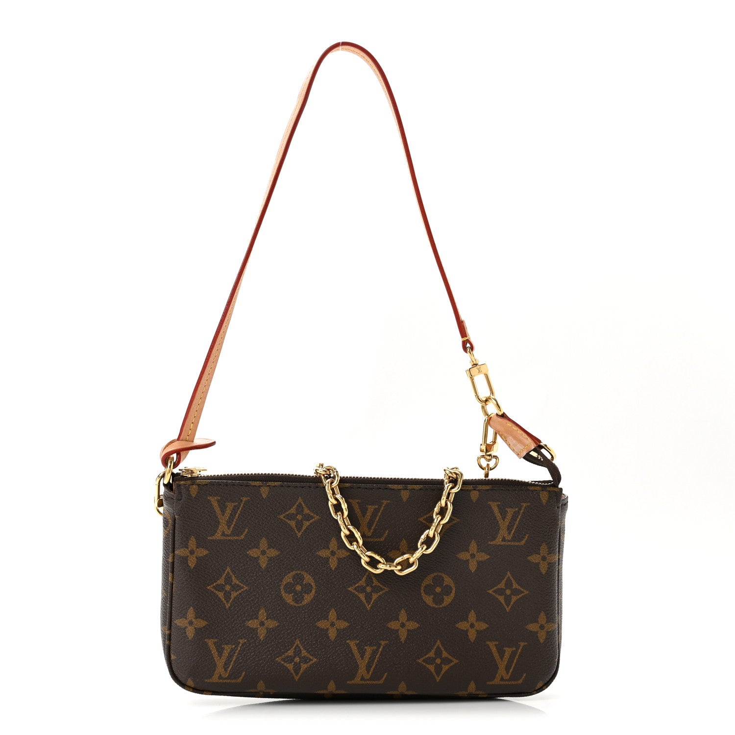 Louis Vuitton Monogram Chain Pochette Accessories 1 of 9