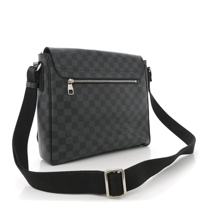 Louis Vuitton Damier Graphite District MM 3 of 13