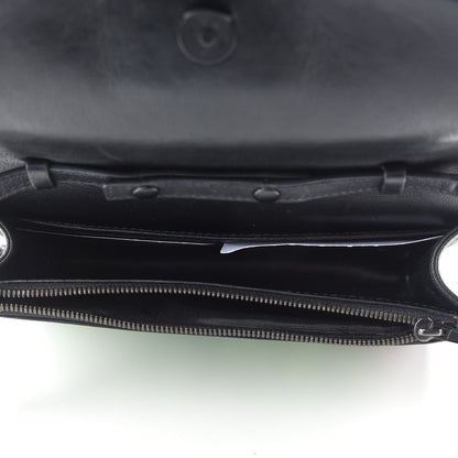 Balenciaga Grained Calfskin Car Tag BB Wallet On Chain Black TBC 8 of 10