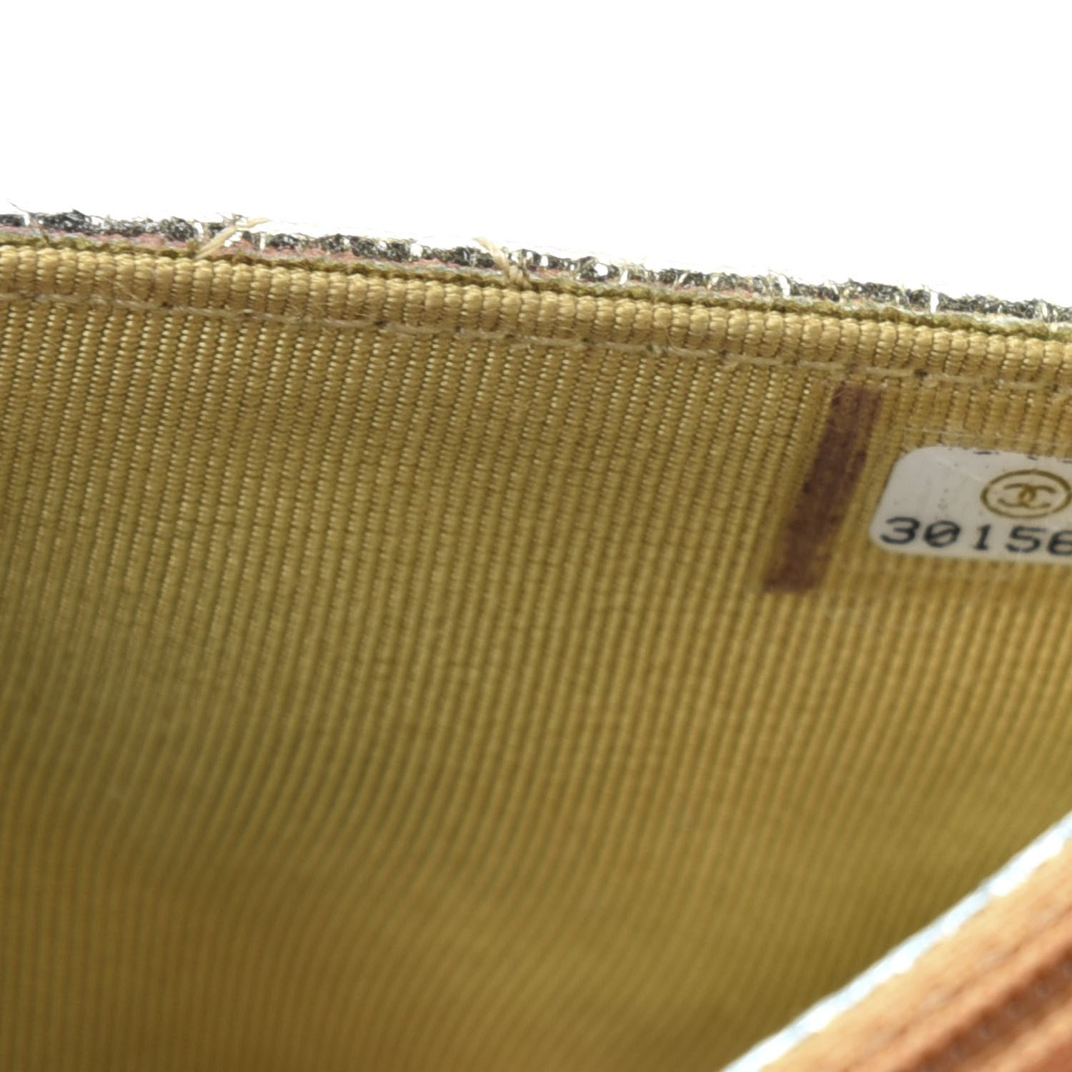Chanel Metallic Goatskin Quilted 2.55 Reissue Wallet on Chain WOC Multicolor 10 of 12