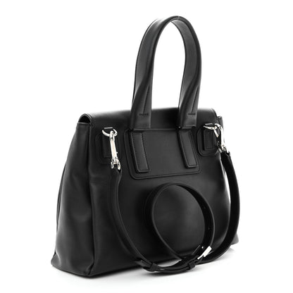 Givenchy Calfskin Small Pandora Pure Flap Bag Black White 3 of 10