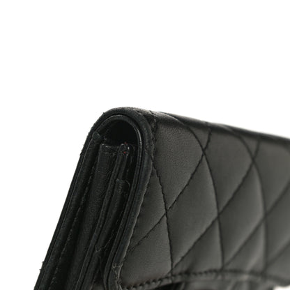 Chanel Lambskin Quilted Flap Card Holder Black 17 of 20