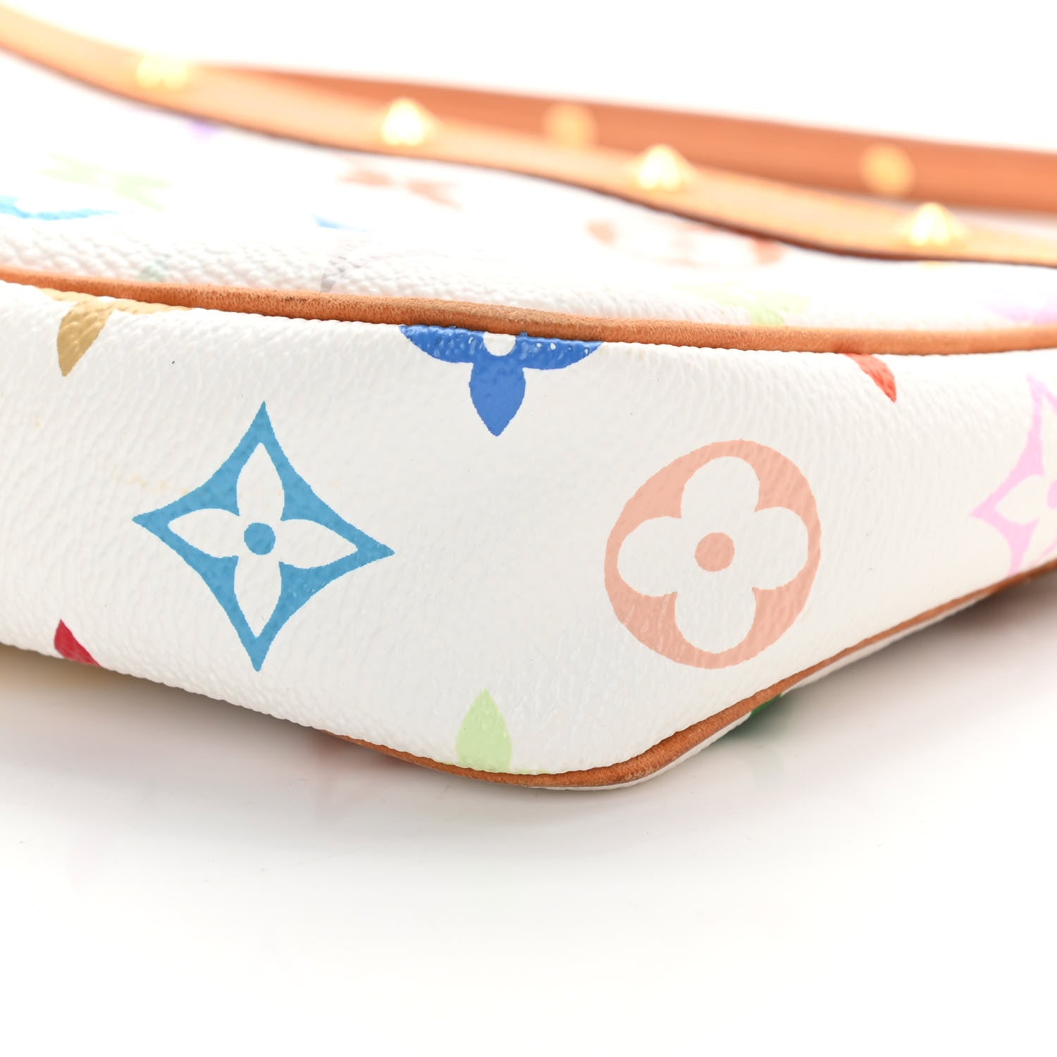 Louis Vuitton Monogram Multicolor Pochette Accessories White 11 of 14