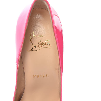 Christian Louboutin Patent So Kate 120 Pumps 35 Shocking Pink 6 of 8