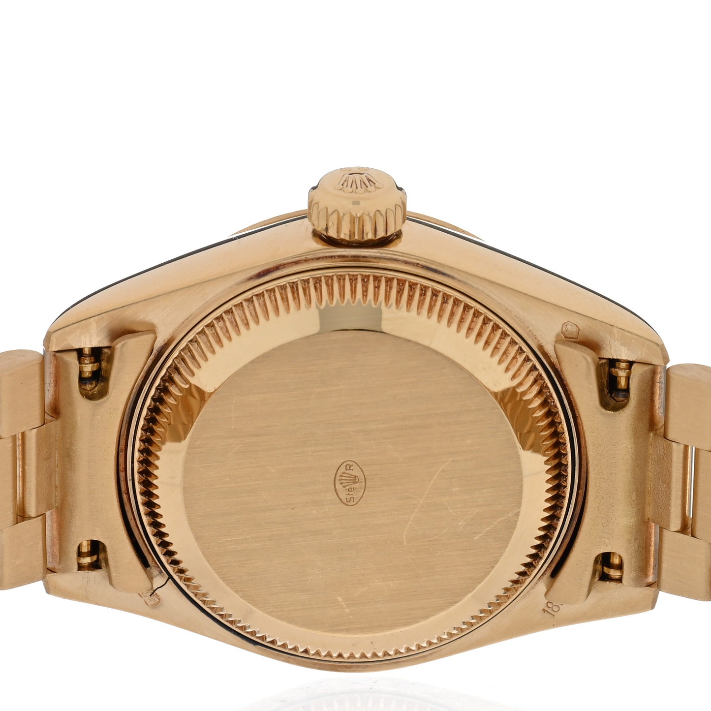 18K Yellow Gold Diamond 26mm Datejust President Watch Champagne 69178