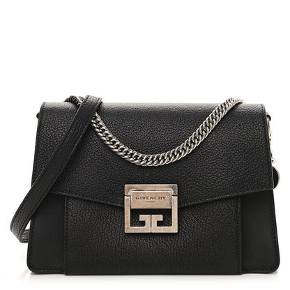 Givenchy Goatskin Small GV3 Shoulder Bag Black 1 of 12