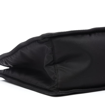 Prada Tessuto Nylon Chain Shoulder Bag Black 8 of 9