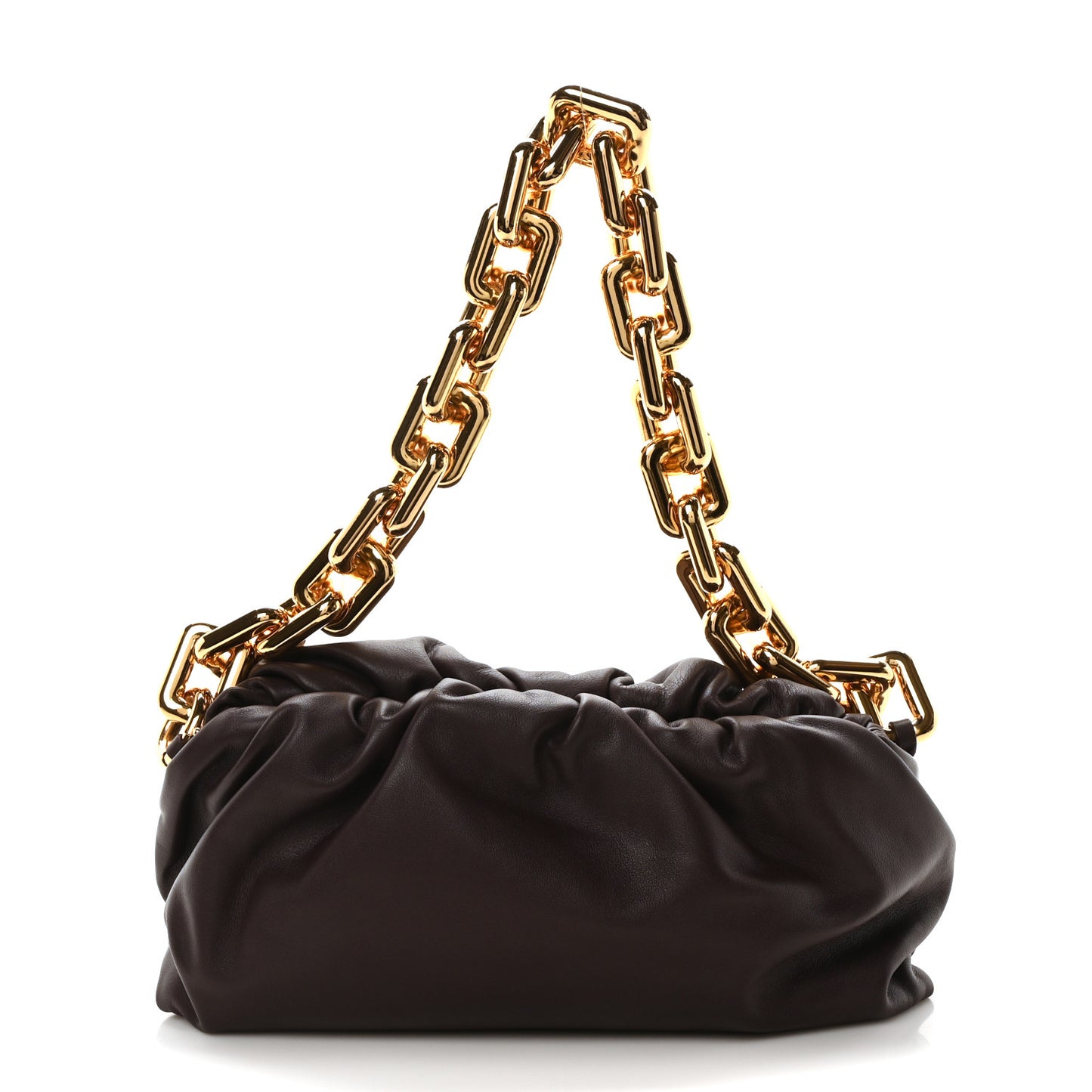 Calfskin The Pouch Chain Grape