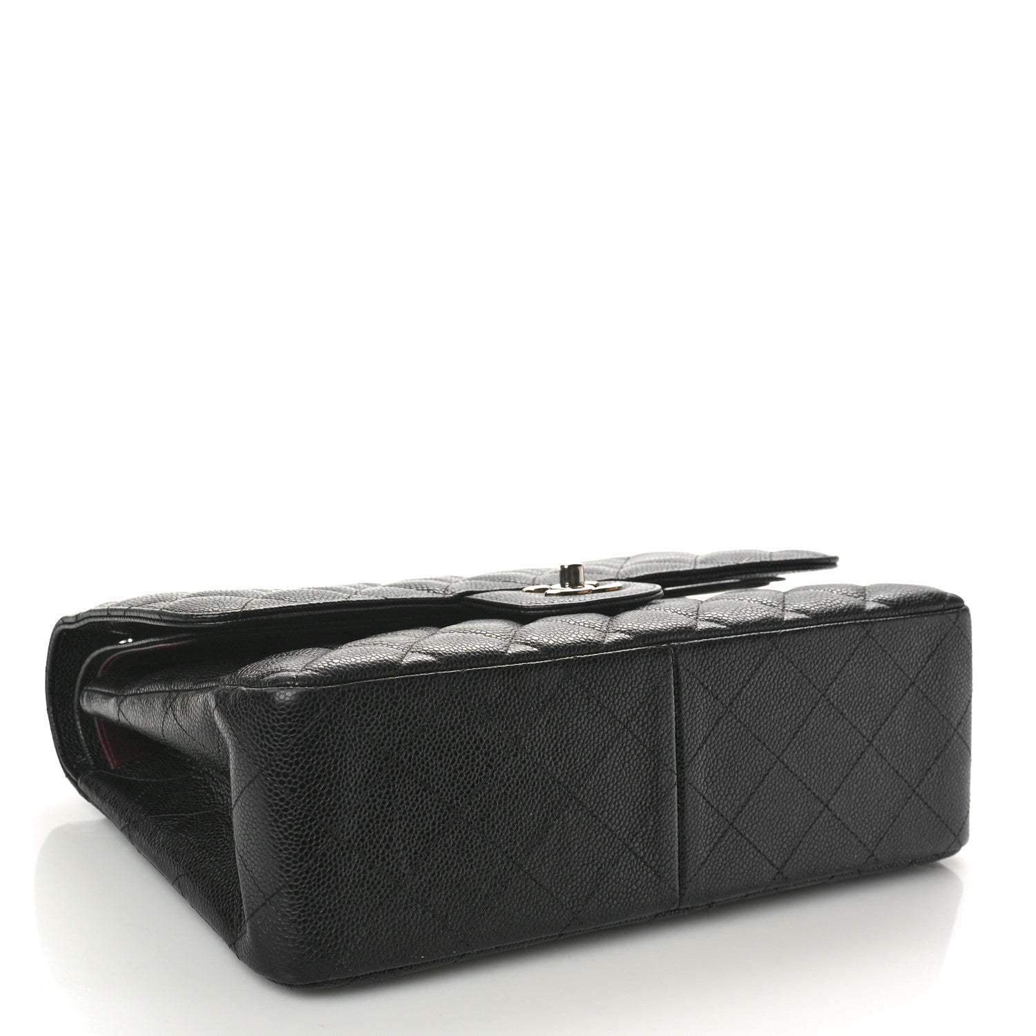 Chanel Caviar Quilted Jumbo Double Flap Black 4 of 11