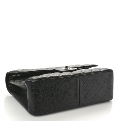 Chanel Caviar Quilted Jumbo Double Flap Black 4 of 11