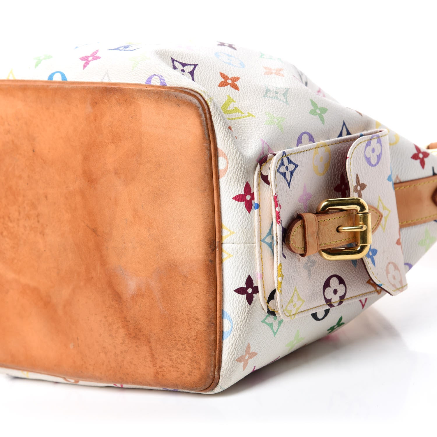 Louis Vuitton Monogram Multicolor Petit Noe White 7 of 15